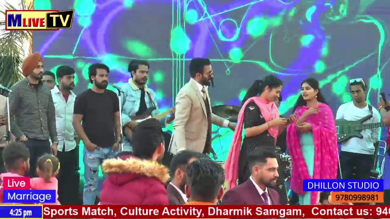 ਅਖਾੜਾ ਦਿਲਪ੍ਰੀਤ ਢਿੱਲੋਂ ਦਾ Dilpreet Dhillon Live Nathana II 30-01-21 II M Live TV