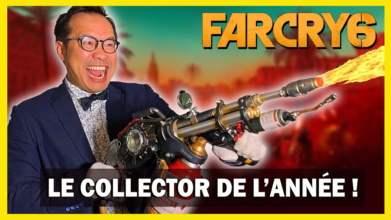 FAR CRY 6 : Mon Unboxing du Meilleur Collector de l'Année ! (Flamethrower Edition) - 4K