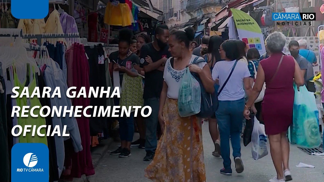 Saara é reconhecida como Patrimônio Cultural Imaterial do Rio