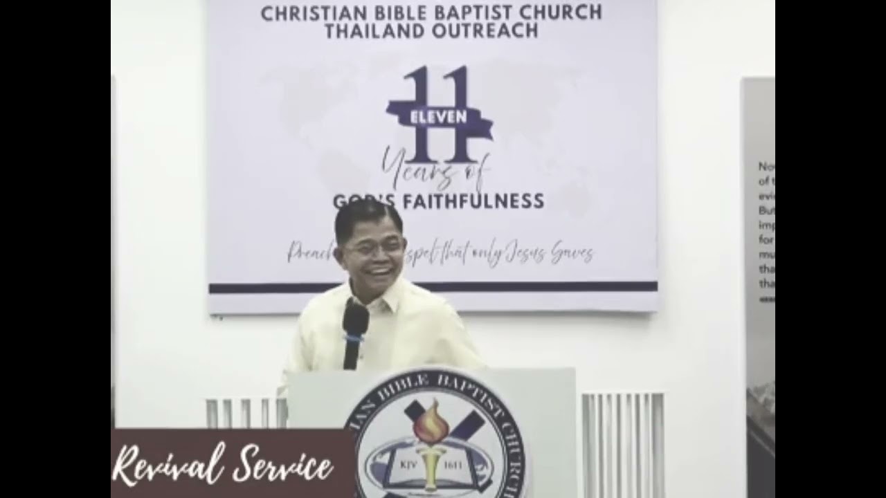 Dr. Ed Laurena's Preaching 2 Corinthians 4:1-17 Kjv only