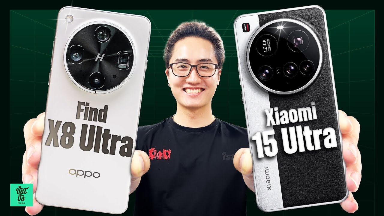 So sánh OPPO Find X8 Ultra xách tay và Xiaomi 15 Ultra chính hãng