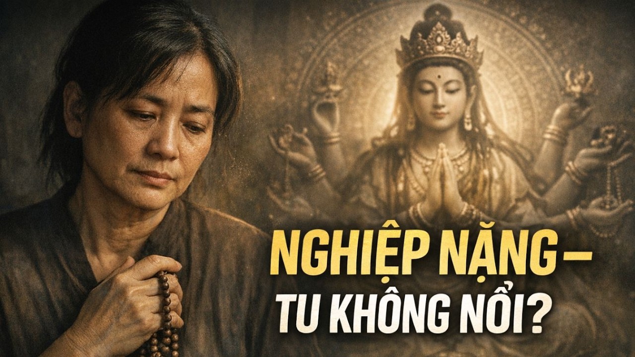 Nếu Nghiệp Quá Nặng Không Thể Tu – Chú Chuẩn Đề Có Phải Là Cánh Cửa Duy Nhất?