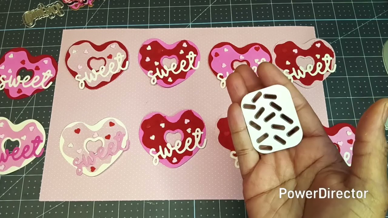 Valentine's Embellishments #diecutwithmemondays