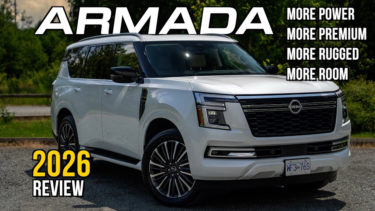НОВЫЙ Nissan Armada 2026 года — это по сути роскошный внедорожник... Что случилось?!