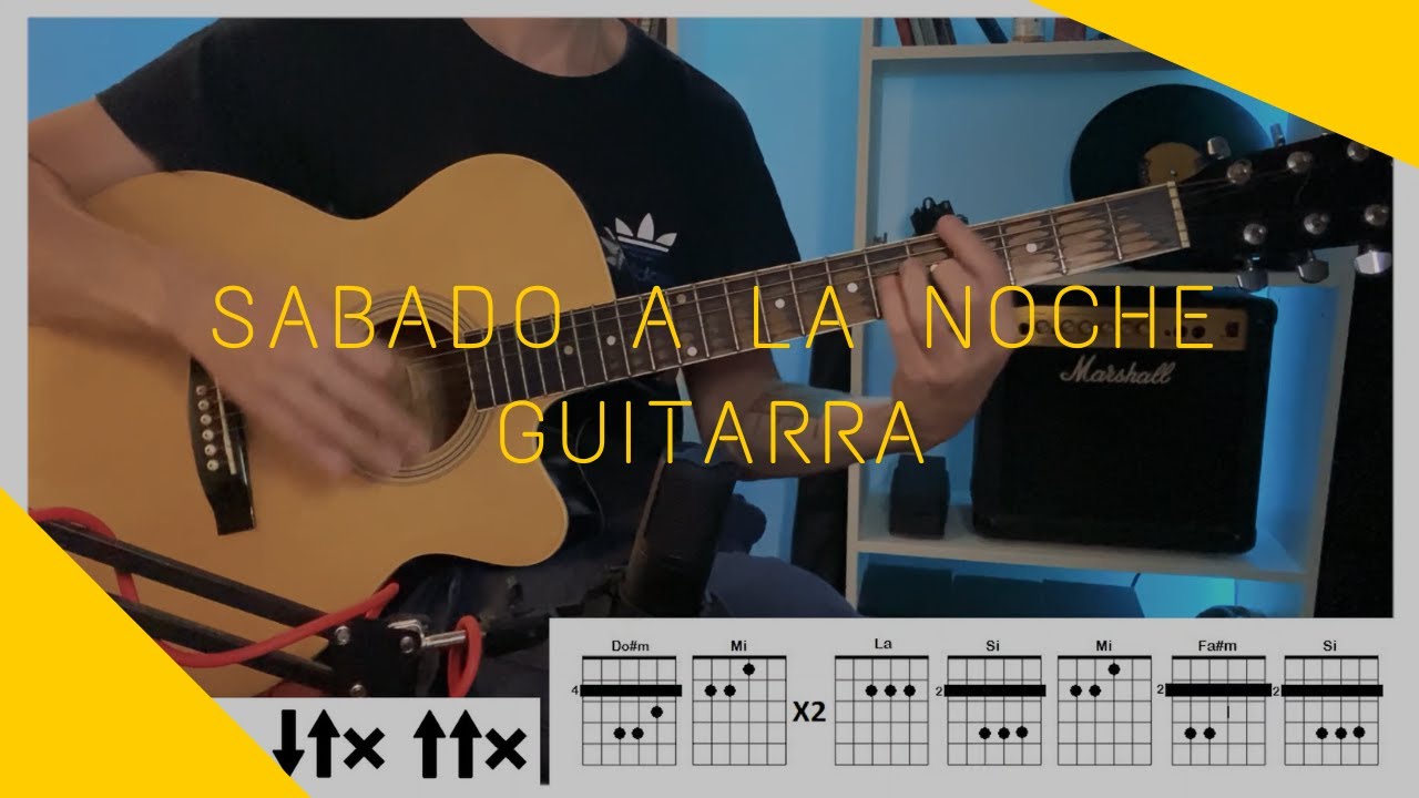 GUITARRA | Sabado a la noche - Juana la loca ( cover/tutorial) Martin Lopez