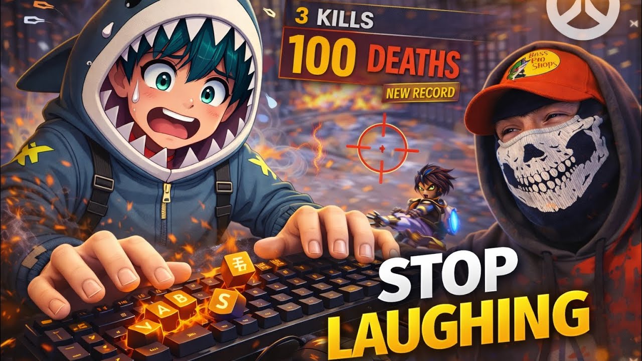 My Friend Tries To Teach Me Overwatch Keyboard And Mouse (It Went About How You'd Expect)