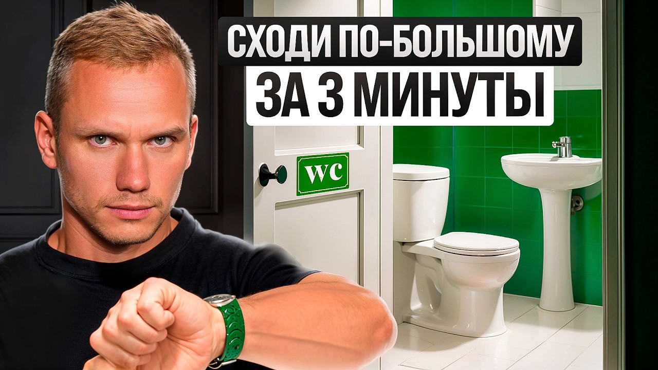 Потрать 25 минут, если готов избавиться от ЗАПОРОВ навсегда! Запор вылетит, как пробка!
