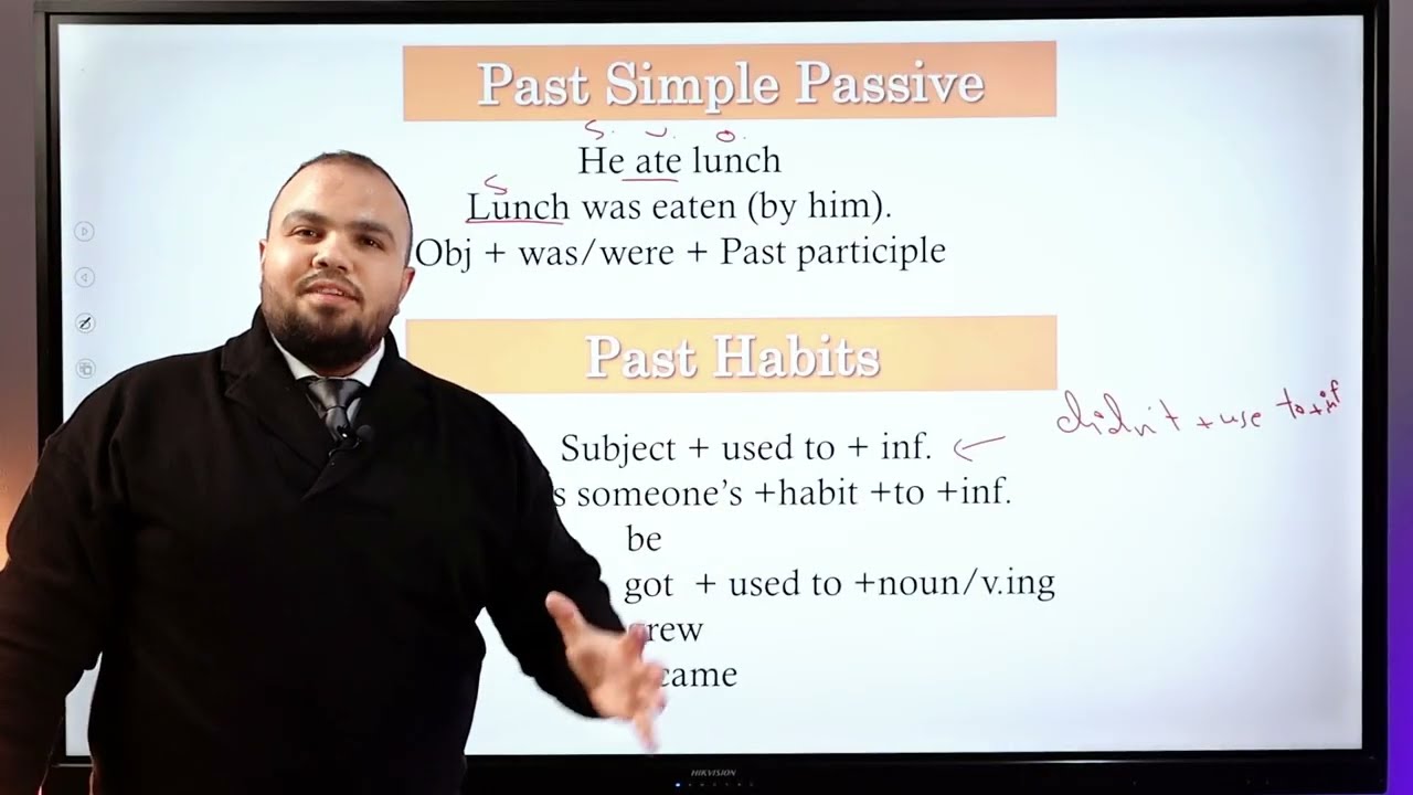 شرح Unit 7 past simple  لطلاب أولى ثانوي  | مراجعة سهلة + أمثلة مهمة ✍️