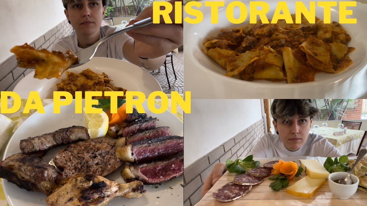 VI PORTO CON ME AL RISTORANTE 