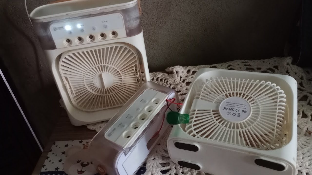 Como está o ventilador umidificador de ar após 6 meses de uso
