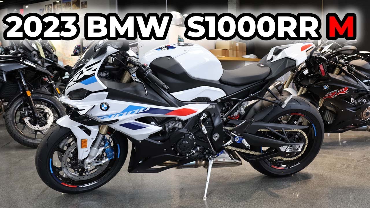 2023 BMW S1000RR M Package - First Look - It Has Carbon Fiber Wheels!