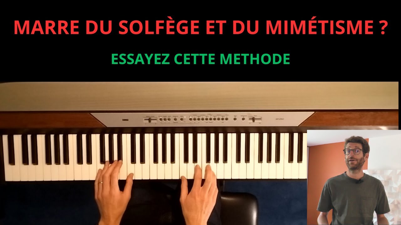 La méthode INTELLIGENTE pour apprendre le piano SANS SOLFÈGE
