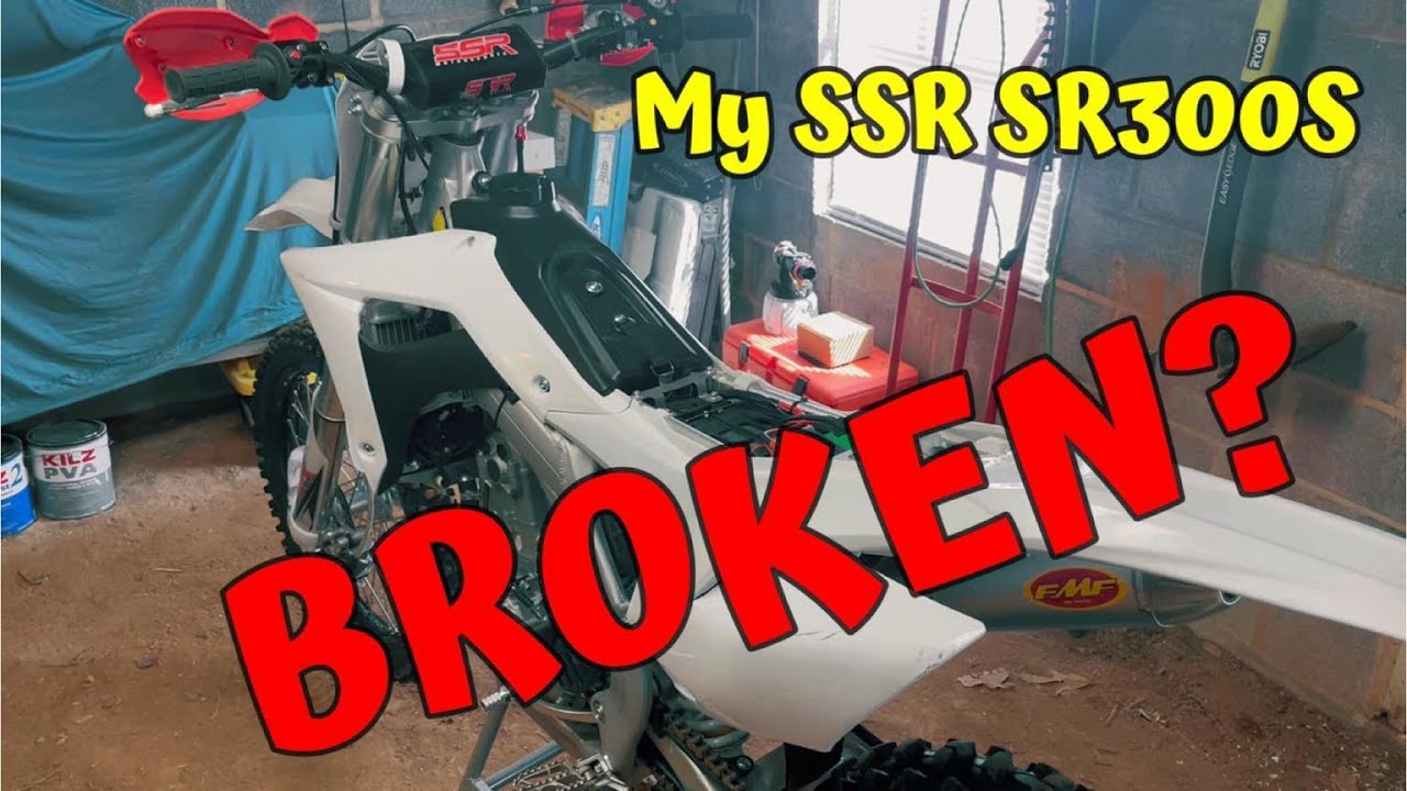 My SSR 300S Broke ALREADY?
