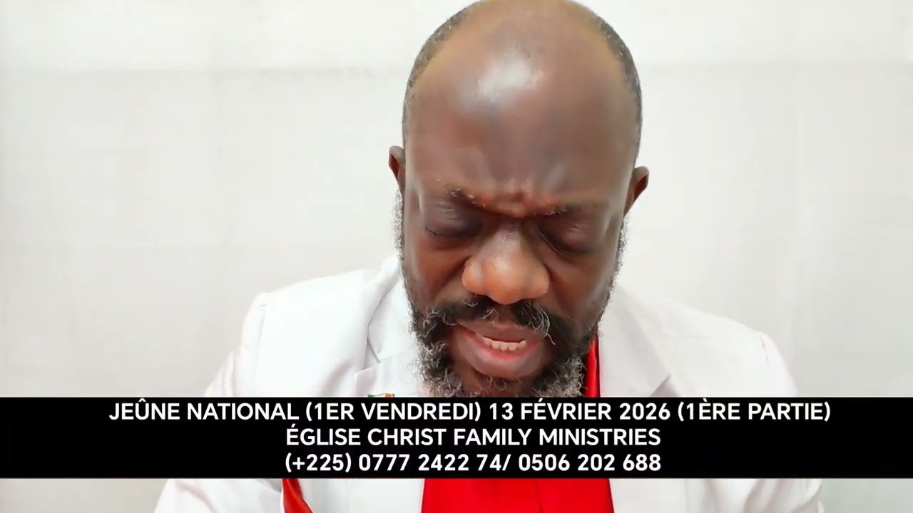 DESTRUCTION DES FONDATIONS DIABOLIQUES EN CÔTE D'IVOIRE (1ER VENDREDI) PARTIE 1 PROPHÈTE DAVID AIMÉ 