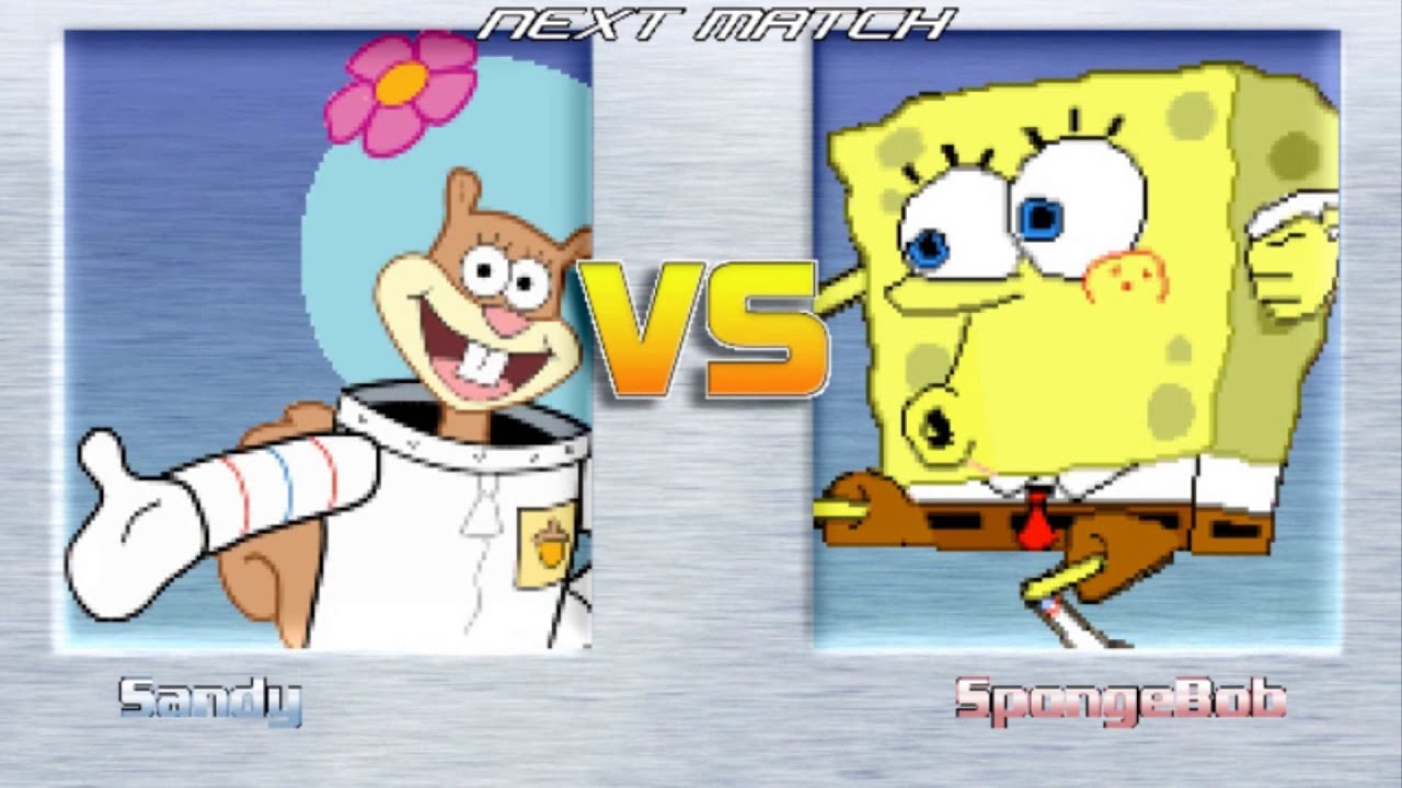 M.U.G.E.N BATTLES | Sandy Cheeks vs SpongeBob SquarePants
