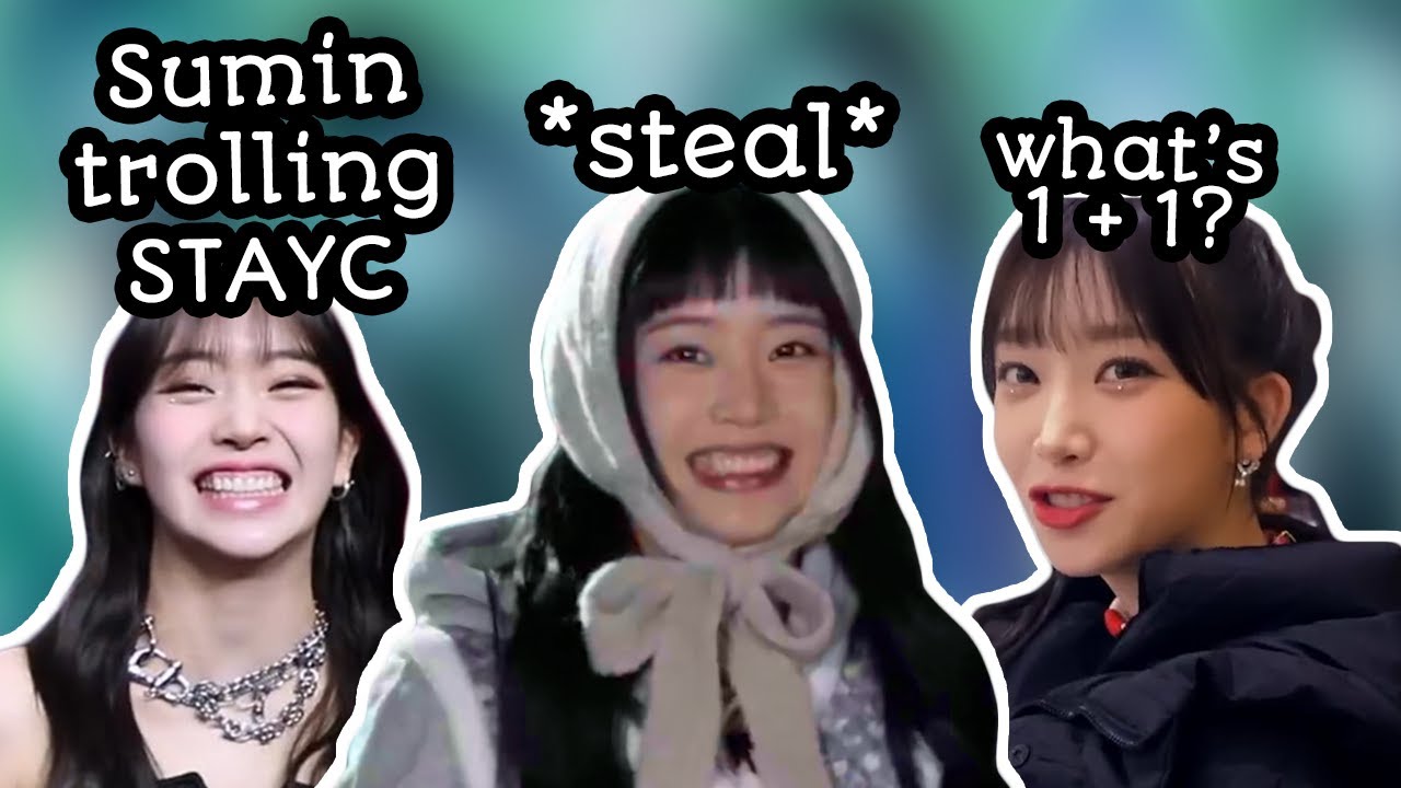 Sumin being a MENACE