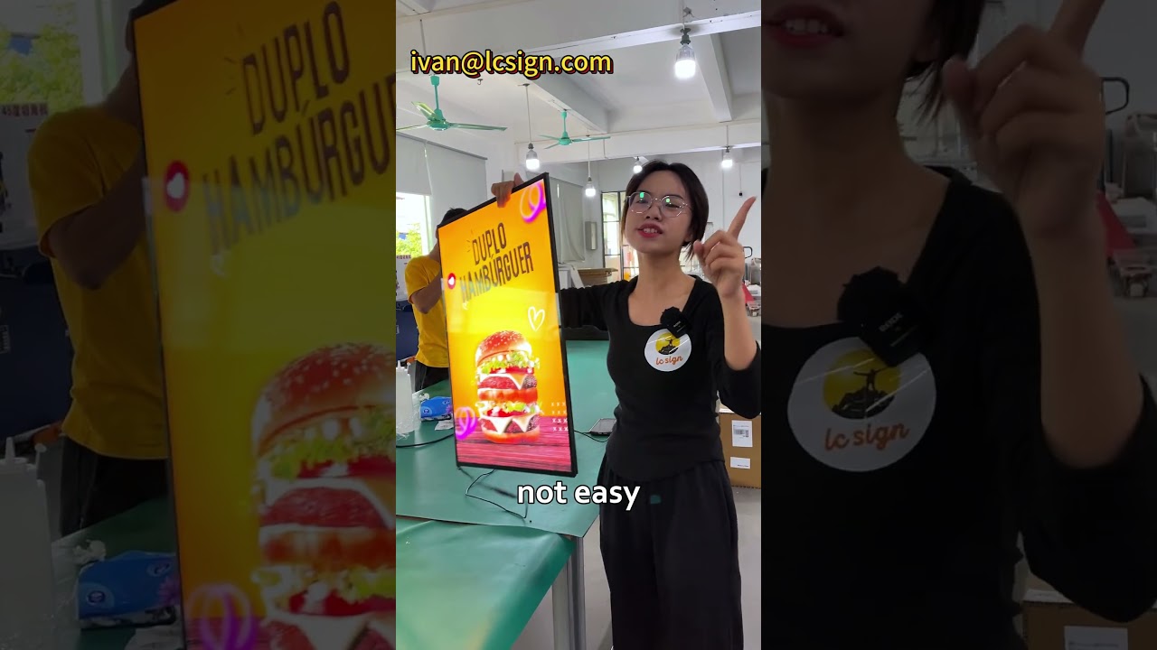 Led light box🫶#posters&nbsp;#lcdtv&nbsp;#beer&nbsp;#smokesho&nbsp;#menu #shop #store #led #ledsign #ledlight #lightbox