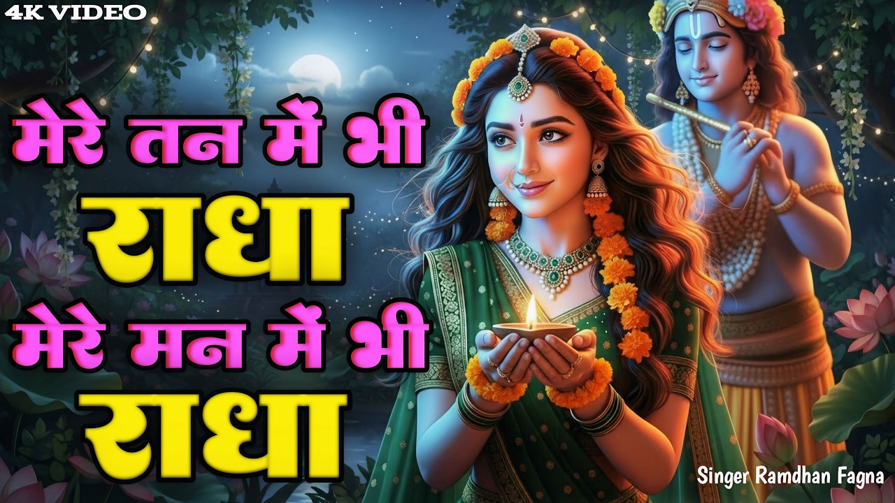 मेरे तन में भी राधा मेरे मन में भी राधा | Radha Bhajan | Mere Tan Me Bhi Radha mere Man Me Bhi Radha