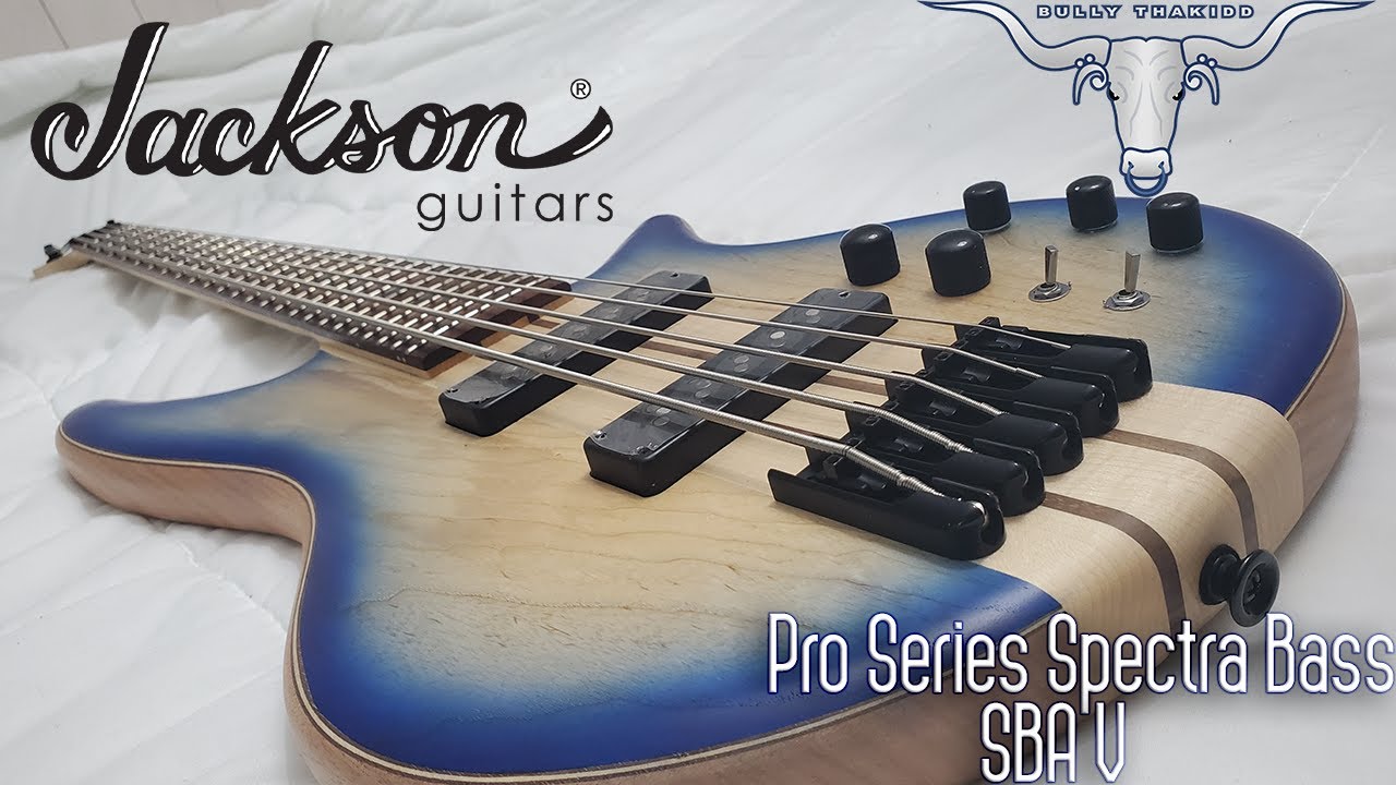 НОВИНКА!!!! Jackson Pro Series Spectra Bass SBA V Полная демонстрация