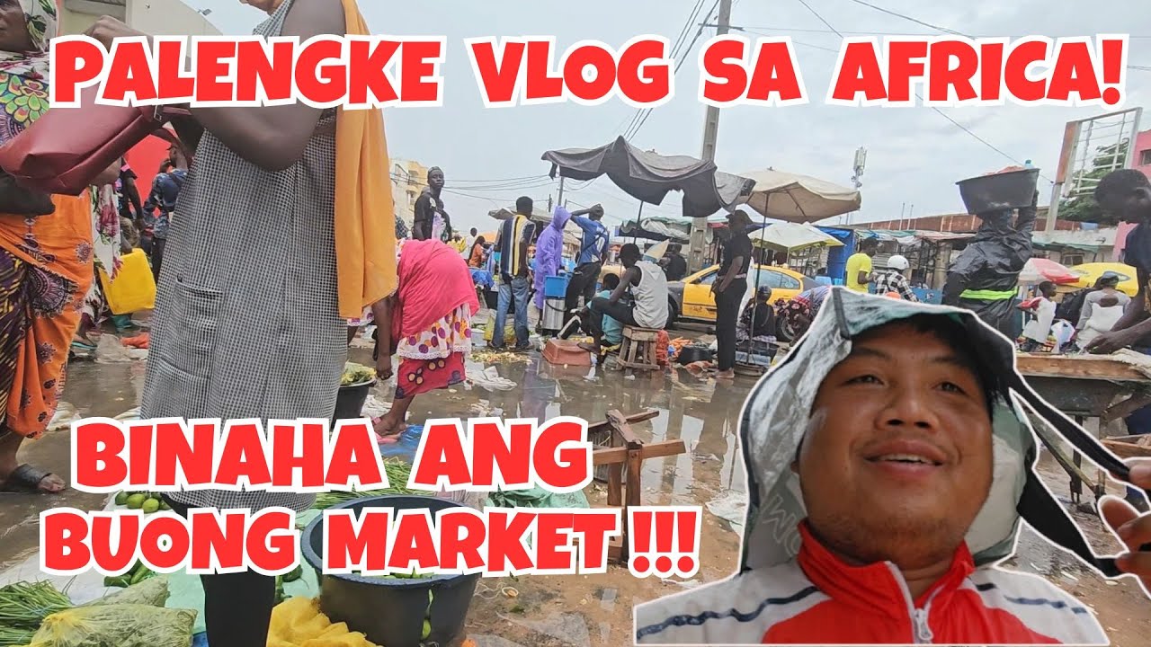 GRABE ANG BAHA  ! NAABUTAN AKO NG MALAKAS NA ULAN SA PAMAMALENGKE!