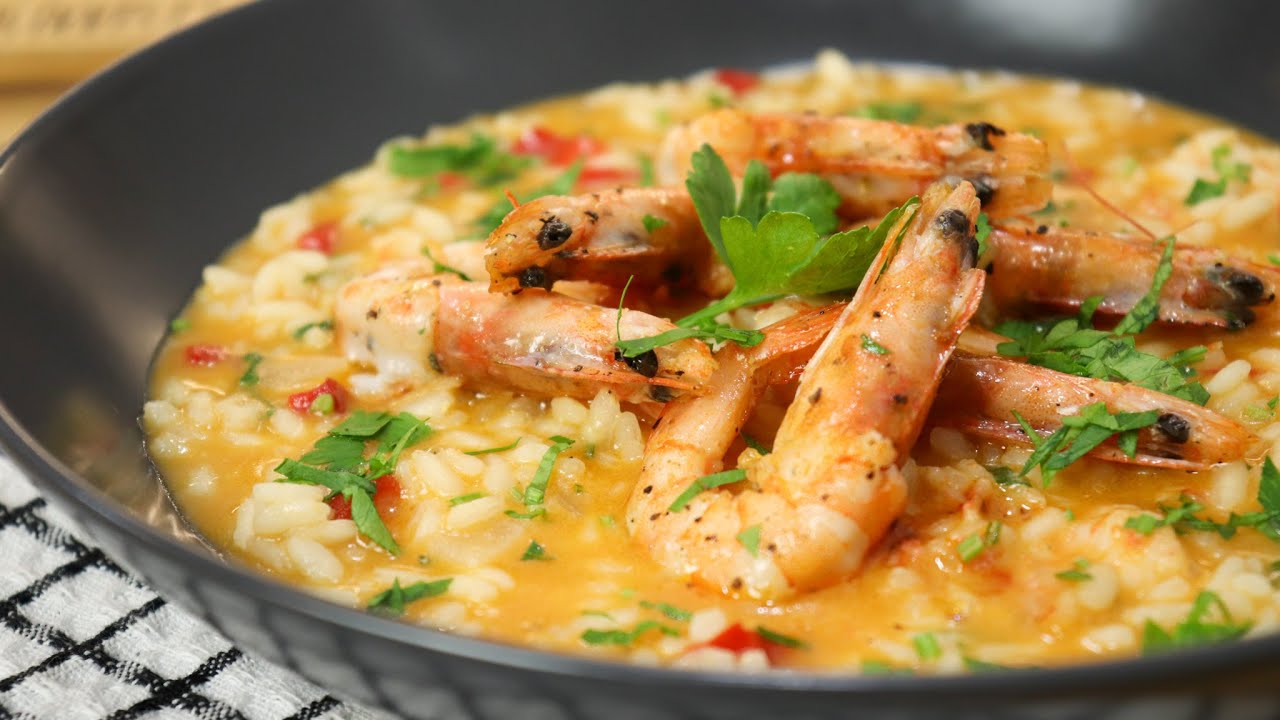Receita de Risotto de Camarão | Uma Tentação!