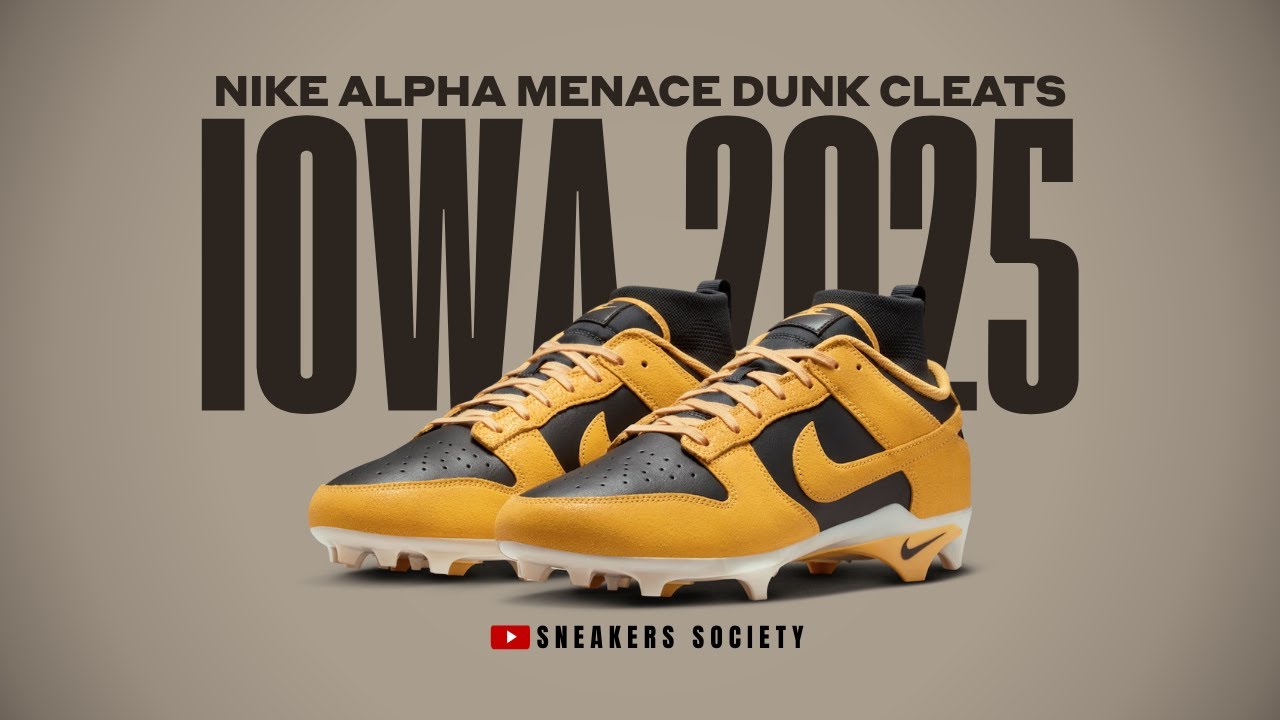 IOWA 2025 Nike Alpha Menace Dunk Cleats | DETAILED LOOK + PRICE