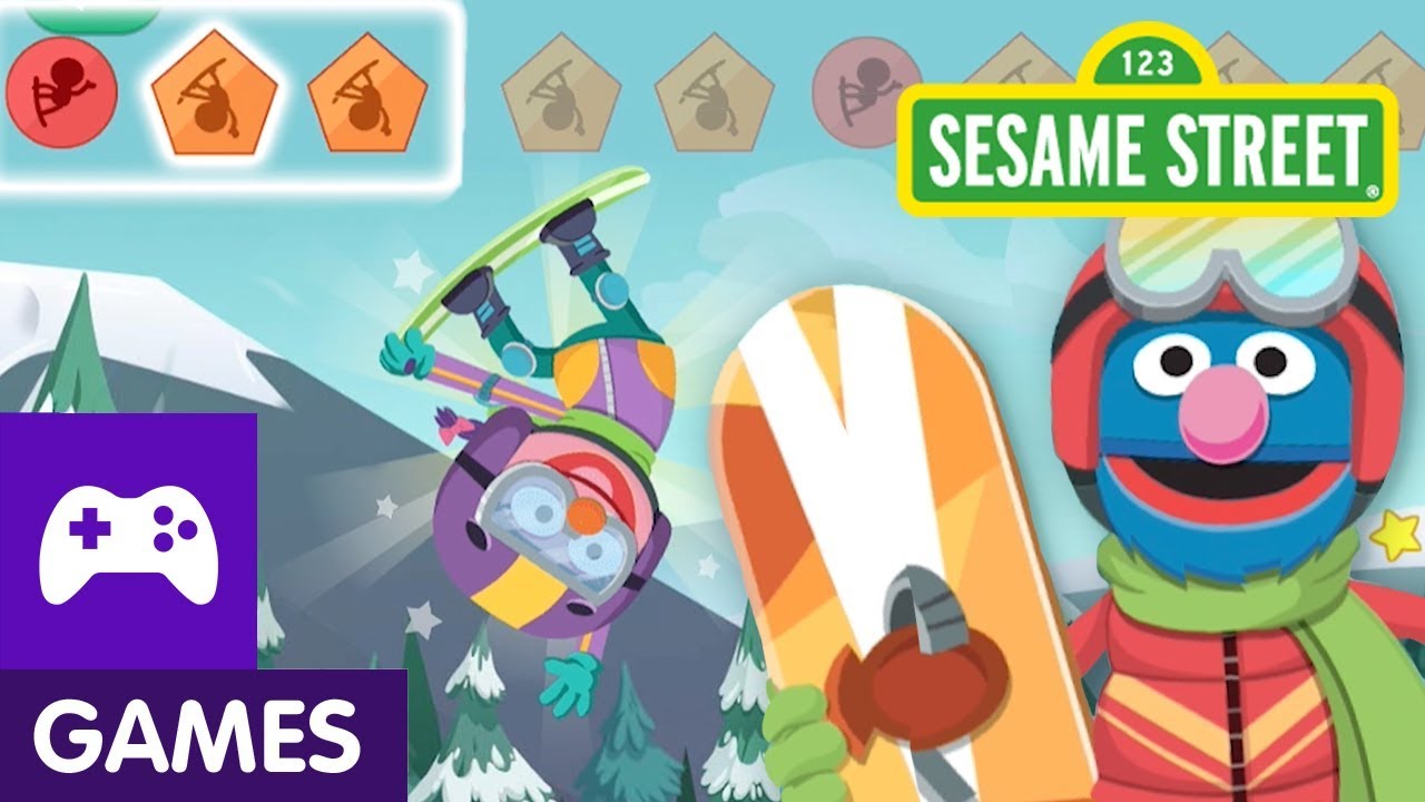 Sesame Street: Grover's Winter Games | Game Video