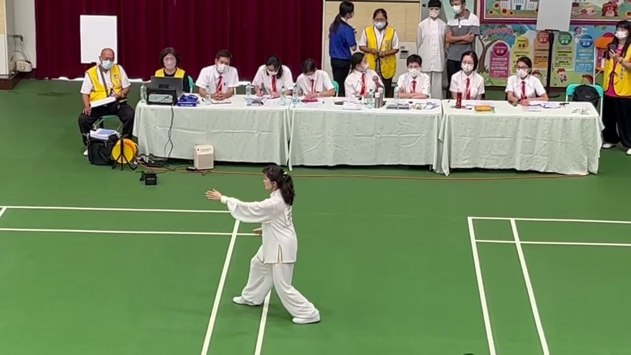 111年全民運動會九九太極拳競賽套路 女子組第二名李莉薐