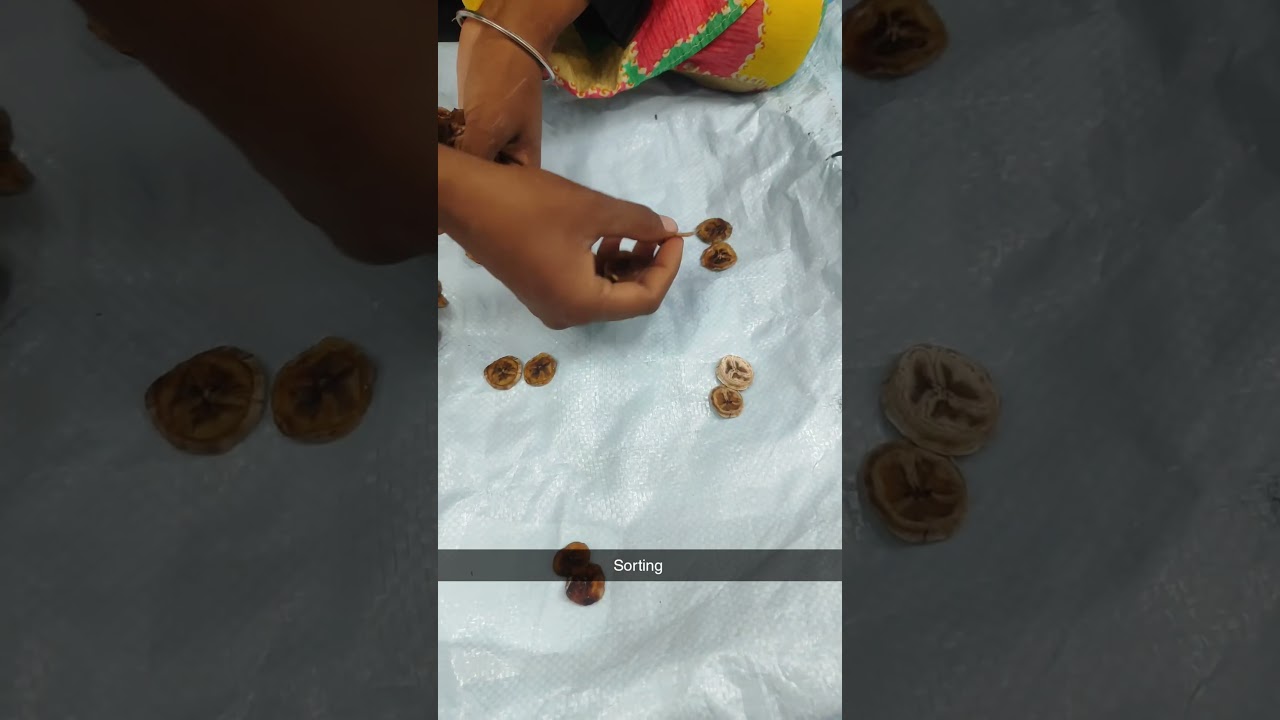 Sorting of banana