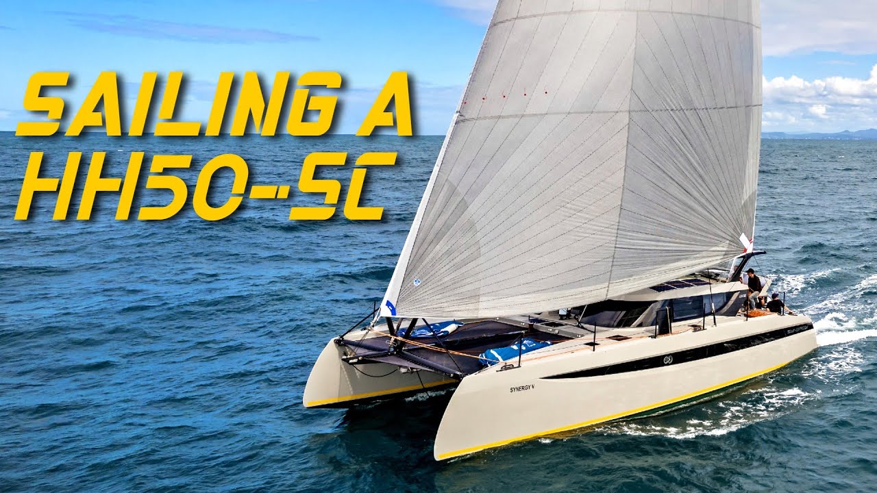 ИСПЫТАНИЯ НА ПЛАВАТЕЛЬНОМ ХОДУ катамарана HH50 SC Performance «Synergy»