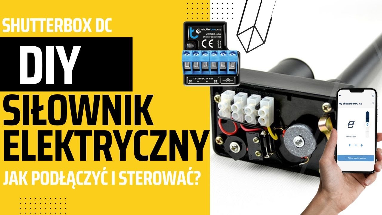 Jak Sterować Siłownikiem Elektrycznym za pomocą Blebox Shutterbox DC: Instrukcja Obsługi