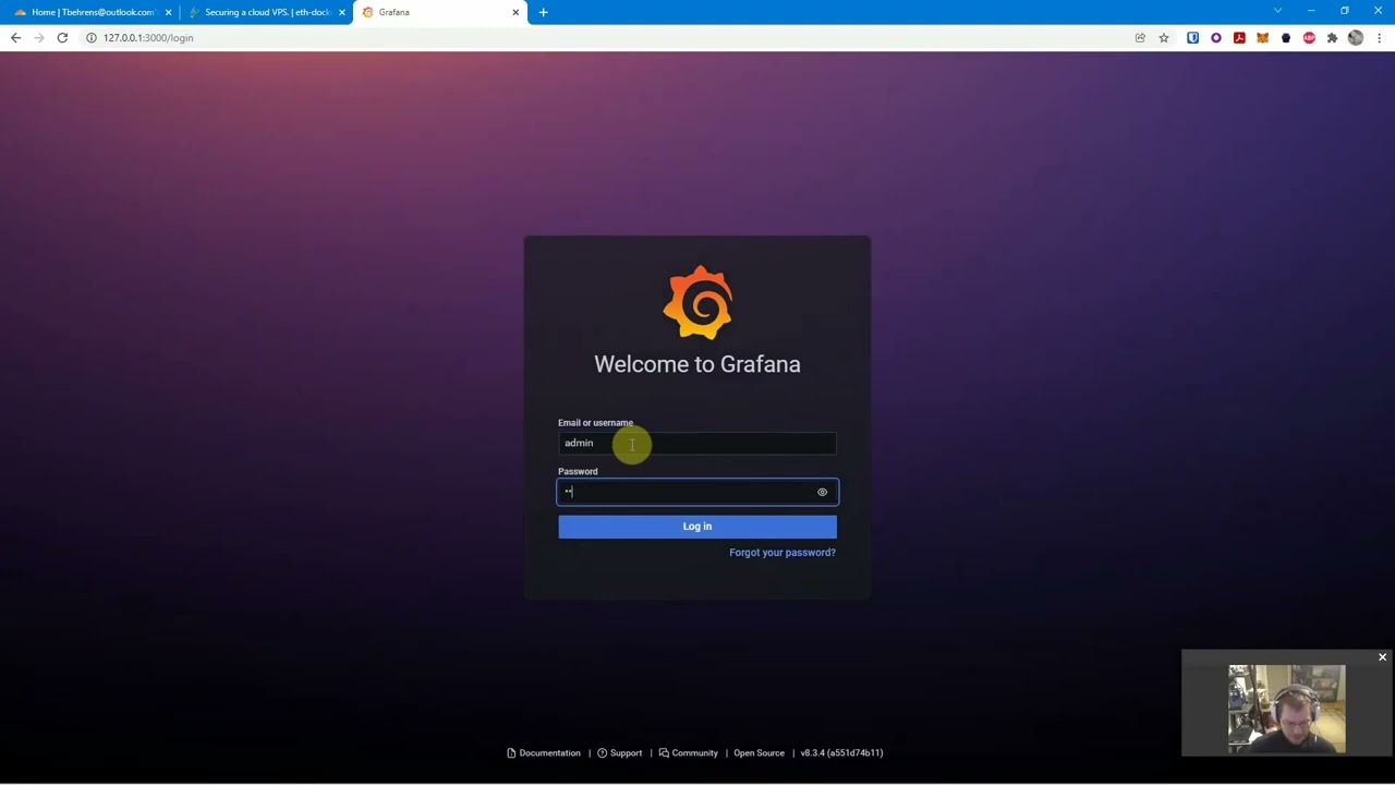 Securing Grafana via SSH tunnel or reverse proxy