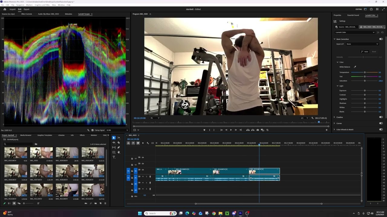 Adobe Premiere Pro: How to fix a clip being super bright when exported.