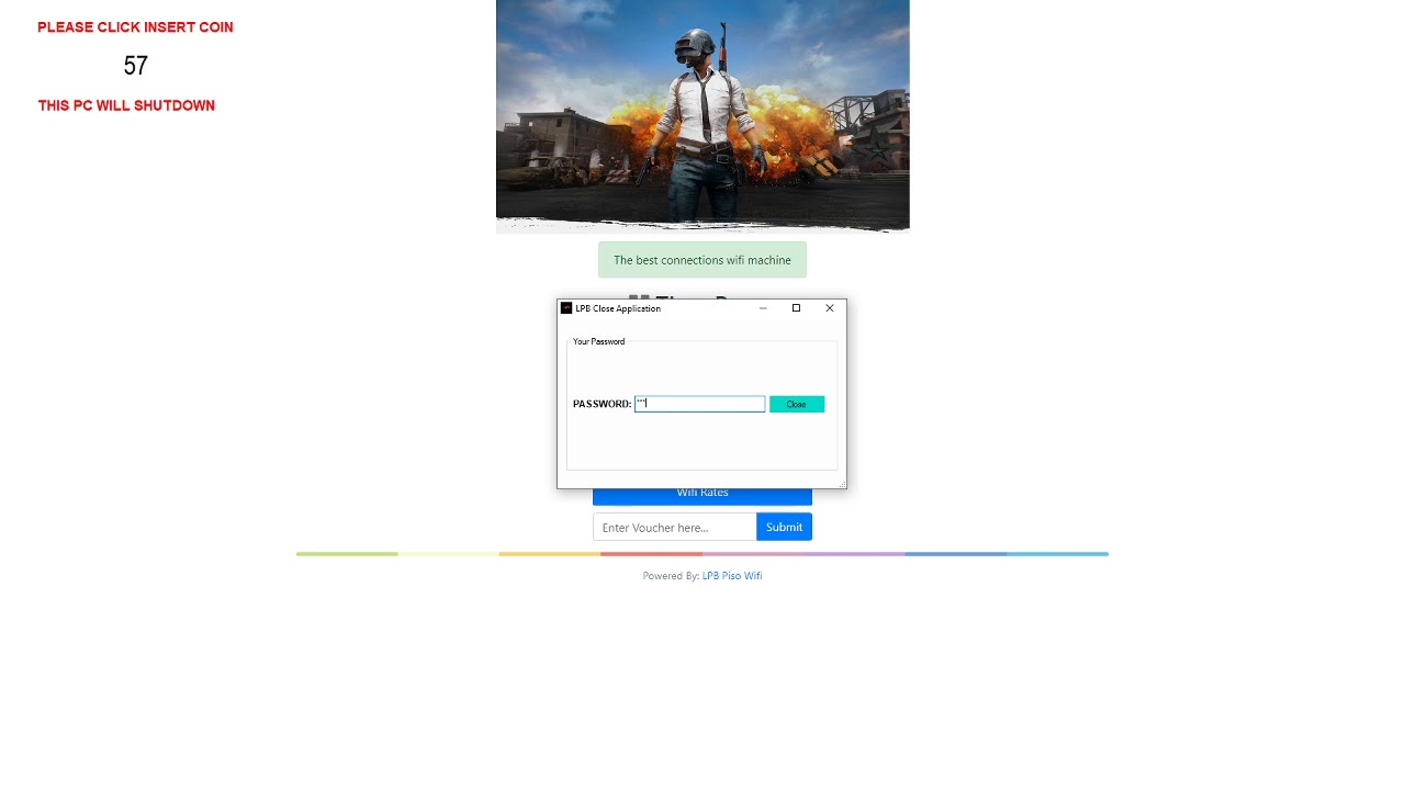 How to Run LPB Piso Net App at startup