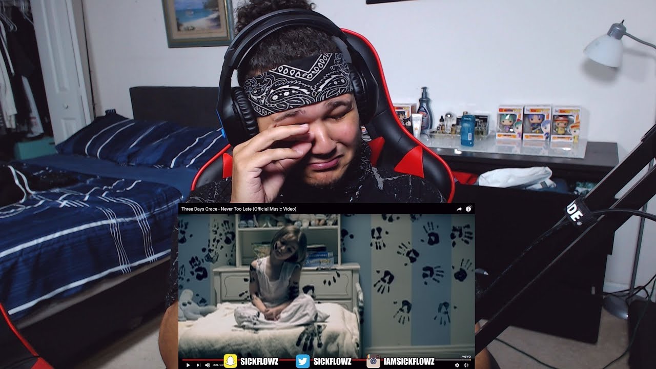 🎤 Hip-Hop Fan Reacts To Three Days Grace - Never Too Late 🎸 | iamsickflowz