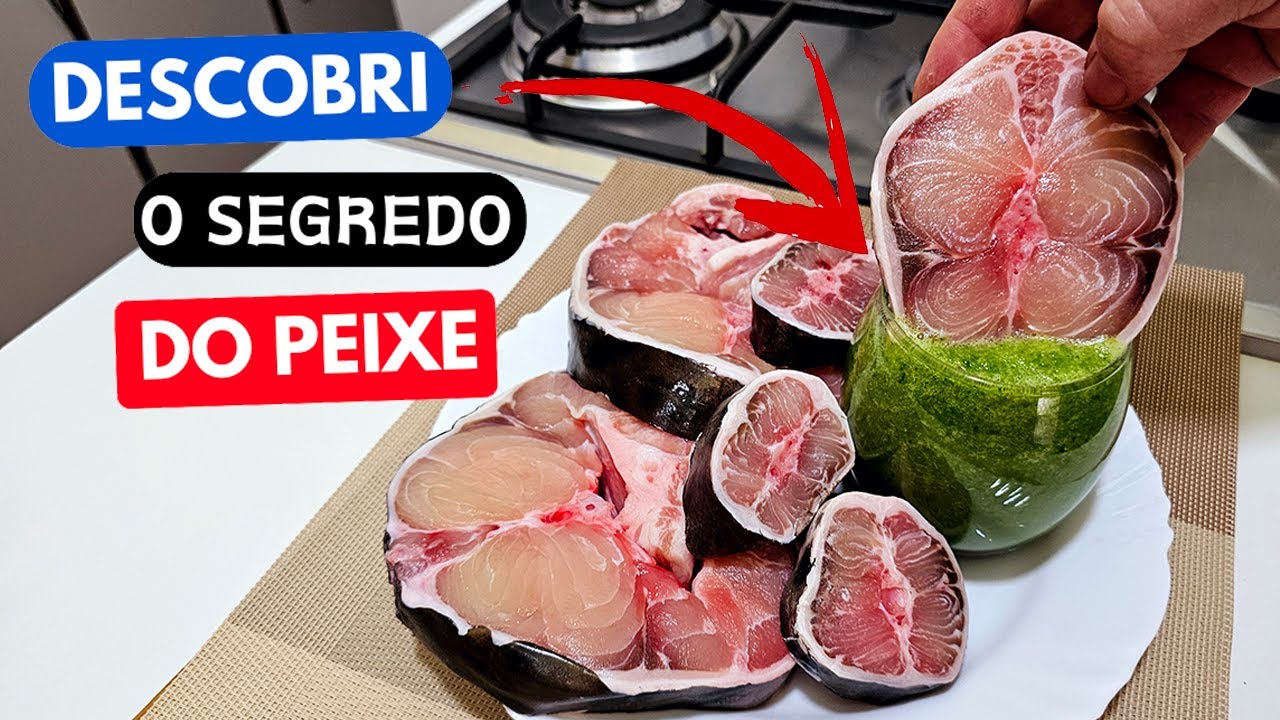 PARE DE FRITAR  PEIXE ANTES DE VER ESSE TRUQUE SEGREDO DO CHEFE