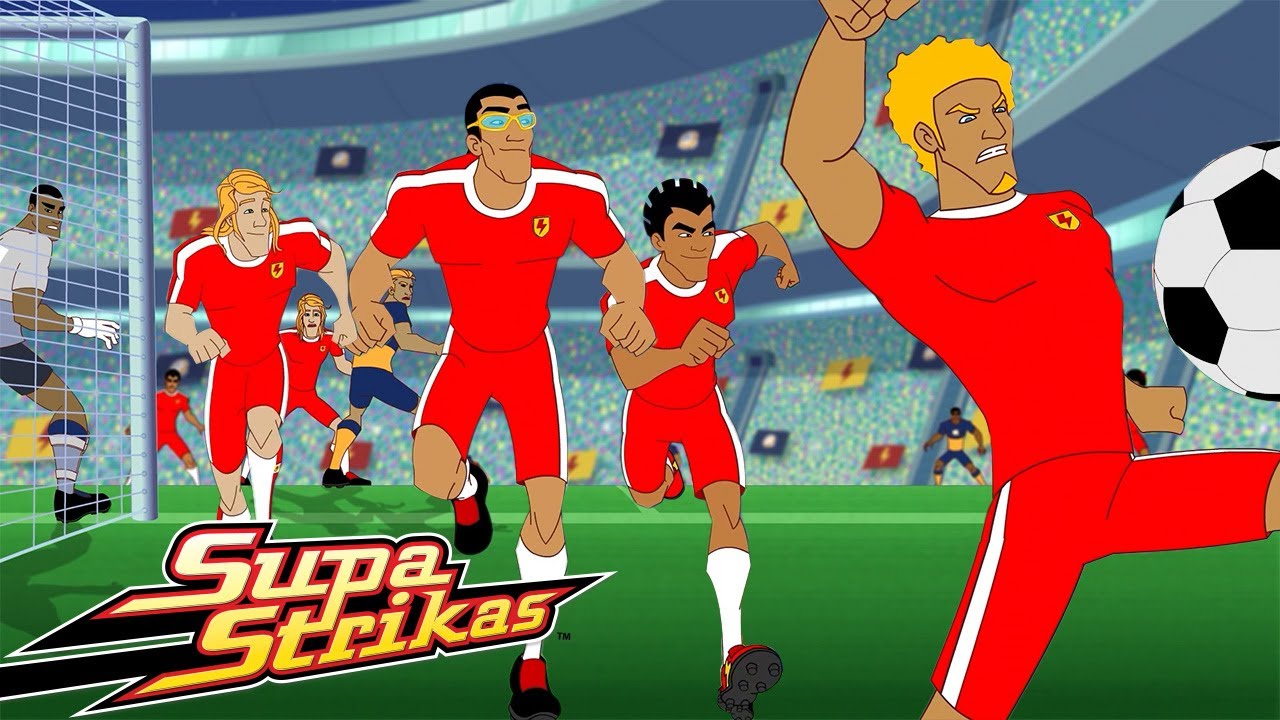 Eyes on the Sky, Foot on the Ball | Supa Strikas Soccer Cartoon | Football Videos