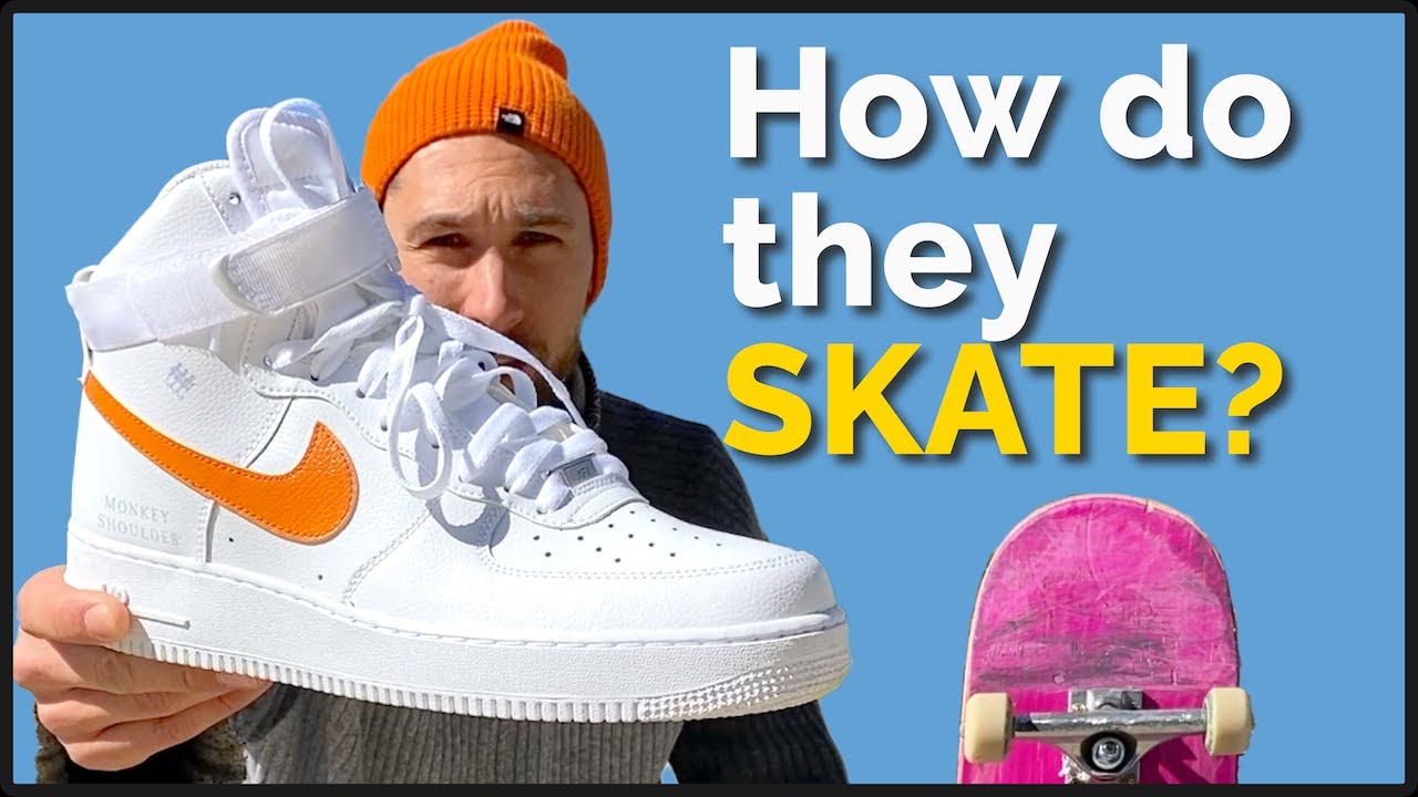Skating Nike Air Force 1 Highs