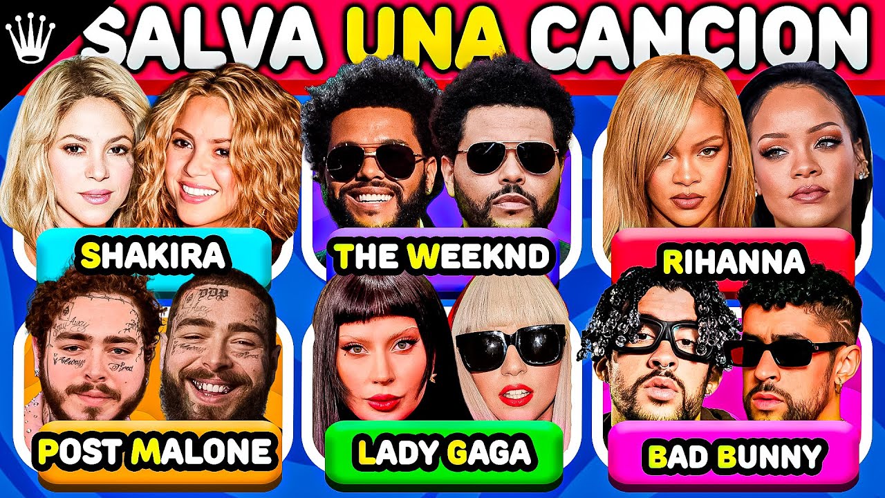 Salva Una Cancion De Cada Cantante | ¿Cual Es Tu Favorita?  💣🔥🍀 | BRAHYMUSIC