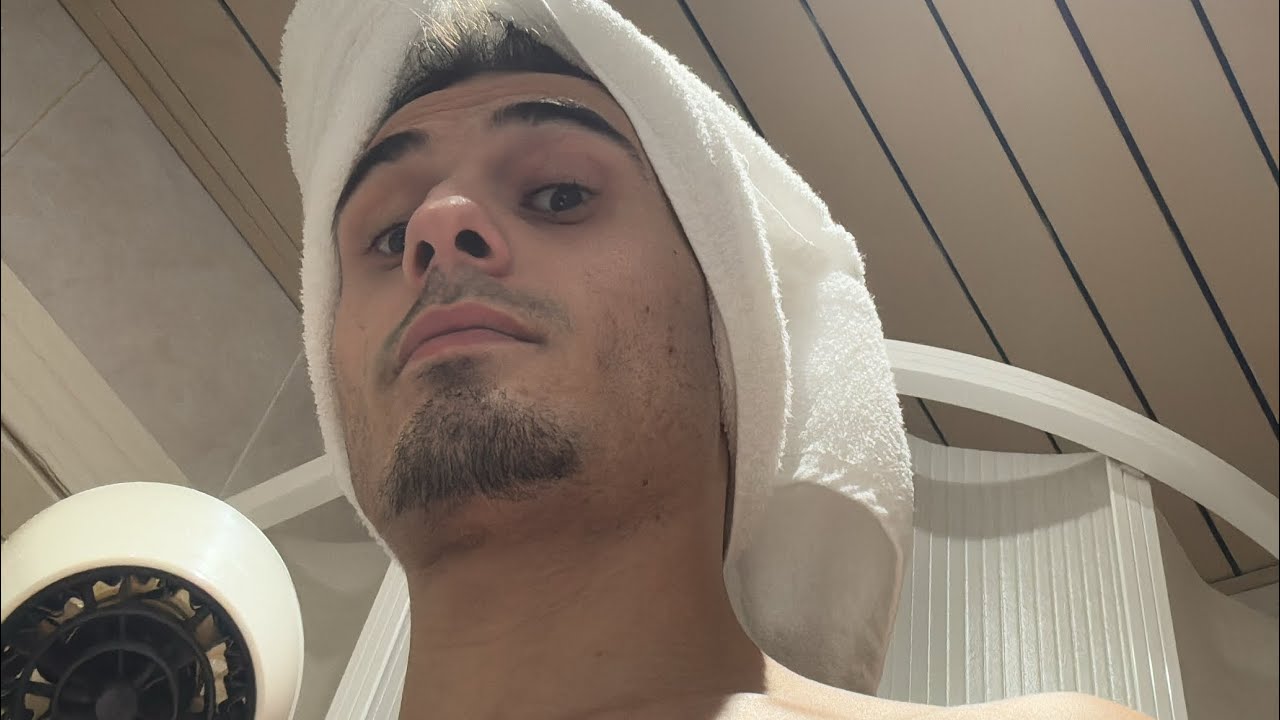 DORMIRÁS EN 5 MINUTOS CON ESTE ASMR EN EL BAÑO ( te hago el skincare 🫧💆 )