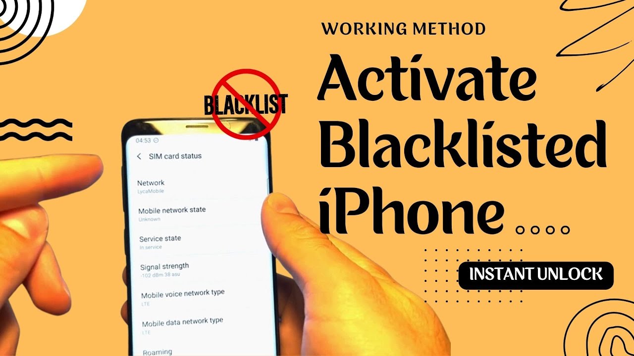Как активировать iPhone из черного списка (рабочий метод)