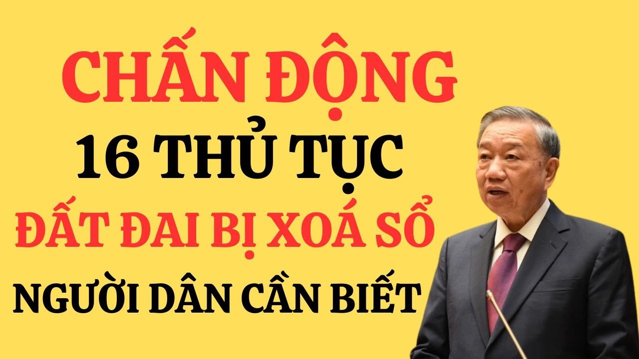 16 Thủ Tục Đất Đai KHÔNG CÒN Trung Gian - Lợi Ích Cho Người Dân!