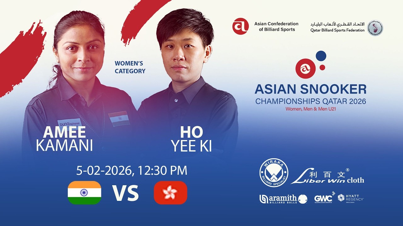Asian Snooker Championships 2026 - Women - QUARTER FINAL