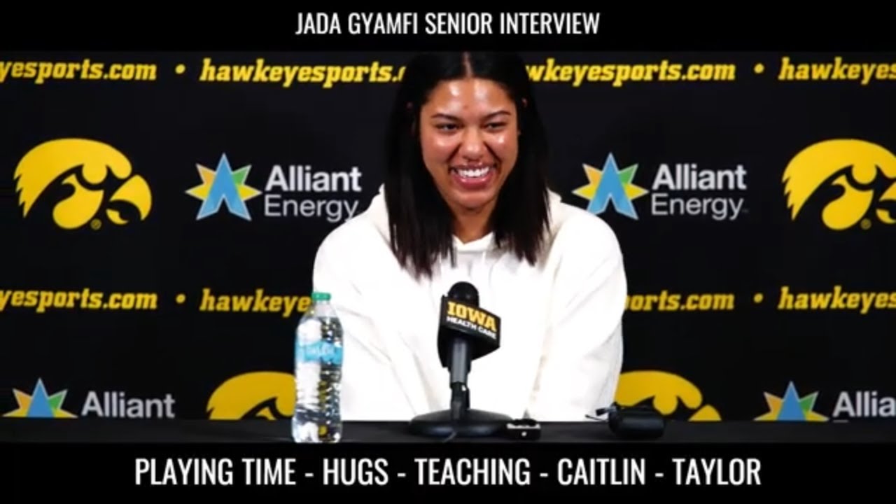 Iowa Hawkeye Jada Gyamfi Final Senior Interview