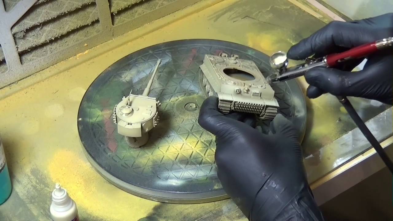 Tutorial: Bemalung deutscher Panzer mit Tarnanstrich & Weathering