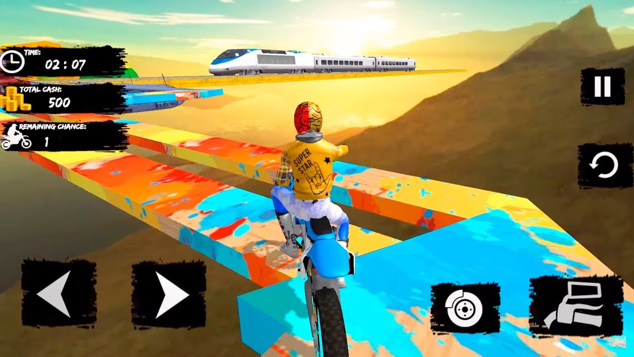 Impossible Bike Race Racing Games 2019 Android Gameplay