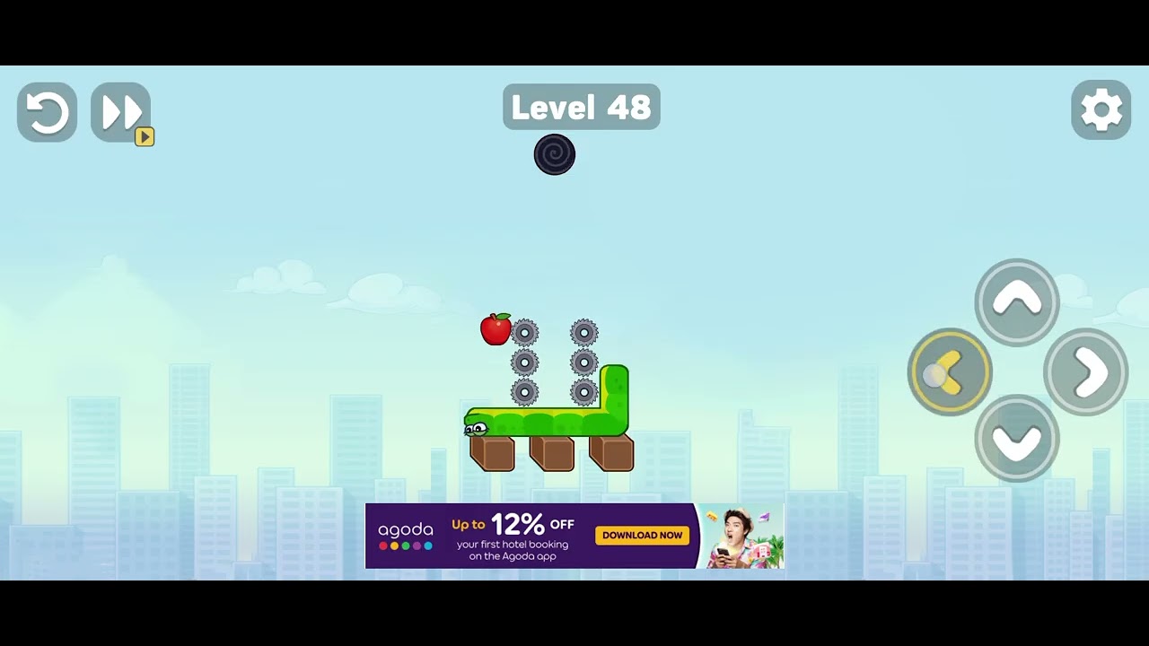 Snake Puzzle Slither to Eat Level 48 Walkthrough Solution