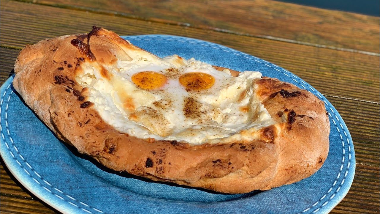 Chaczapuri adżarskie. Thermomix Tm6 Gotuj z Paulitą. Camping Forteca