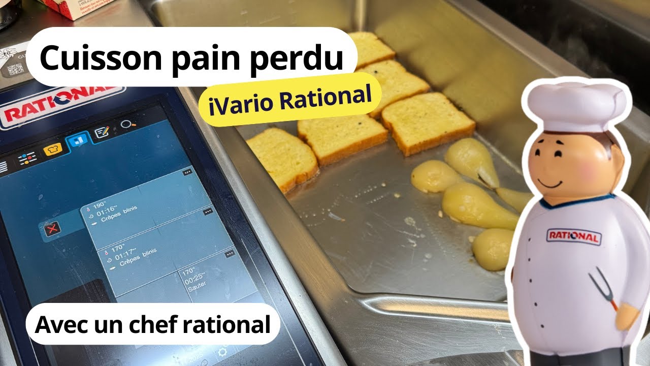 Pain perdu à l’iVario Rational - Démonstration professionnelle
