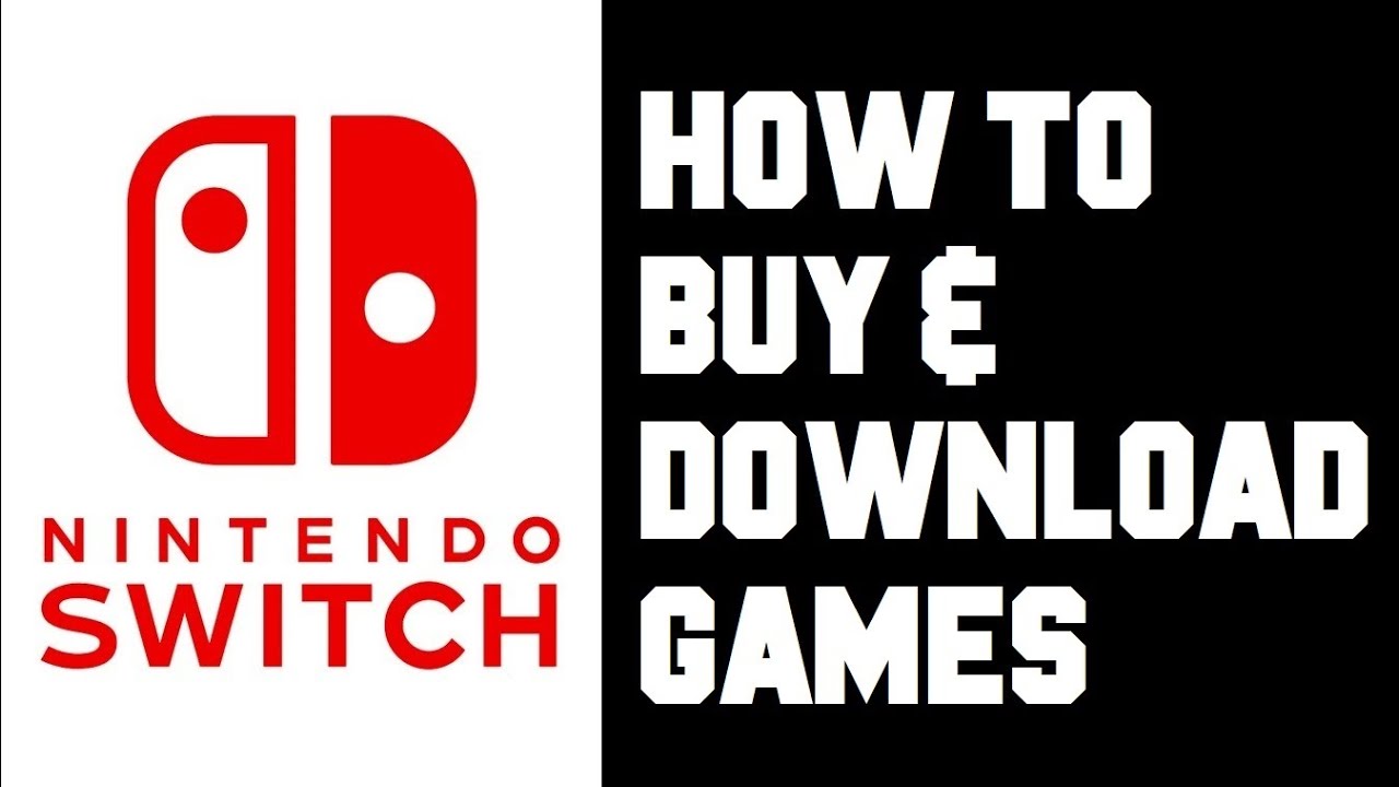 Switch How To Download Games - How To Buy Purchase Games in Nintendo eShop